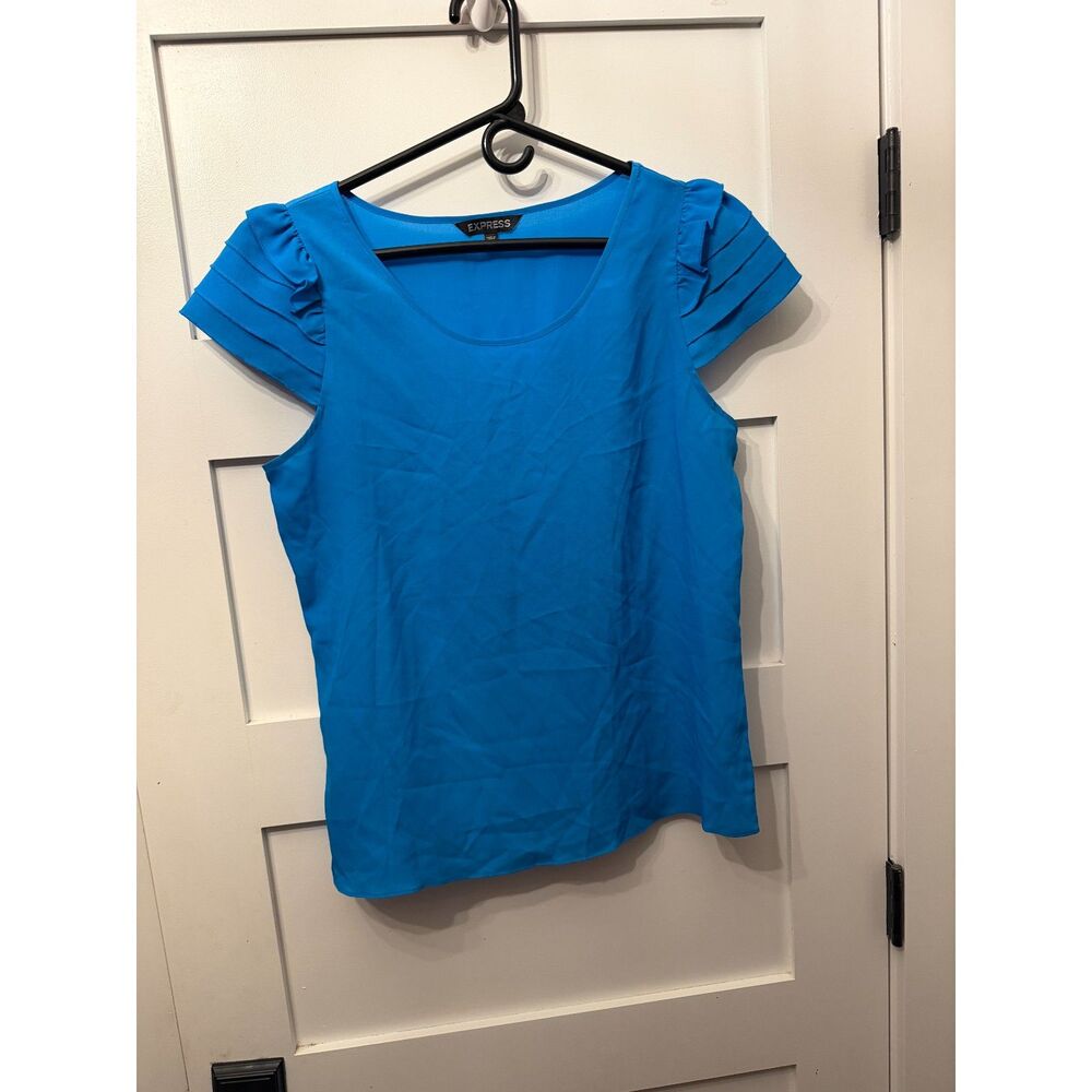 Express Blue blouse - Picture 1 of 2